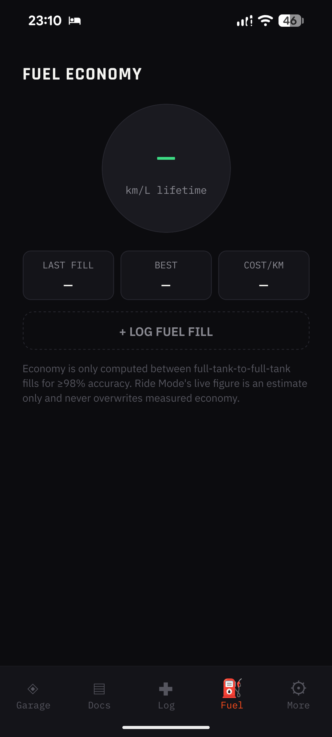 MotoLog screenshot 4